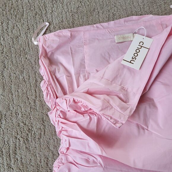 Women's Choosy Plus Size Ruffled Mini Skirt – NWT – Flared with Side Zipper - Picture 4 of 8